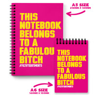This Notebook Belongs To A Fabulous Bitch